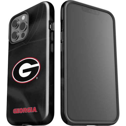 University of Georgia Black Jersey iPhone 15 Pro Max Impact Case